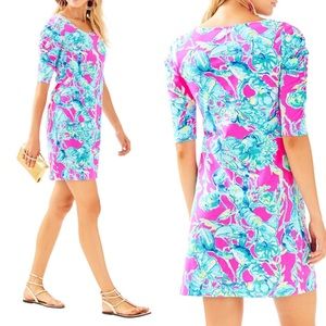 Lilly Pulitzer “Lobsters in Love” print dress, size large